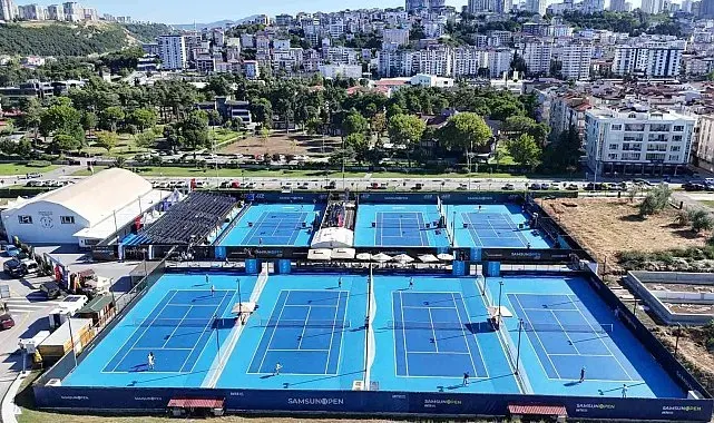 Dünya tenisinin nabzı Samsun'da atıyor