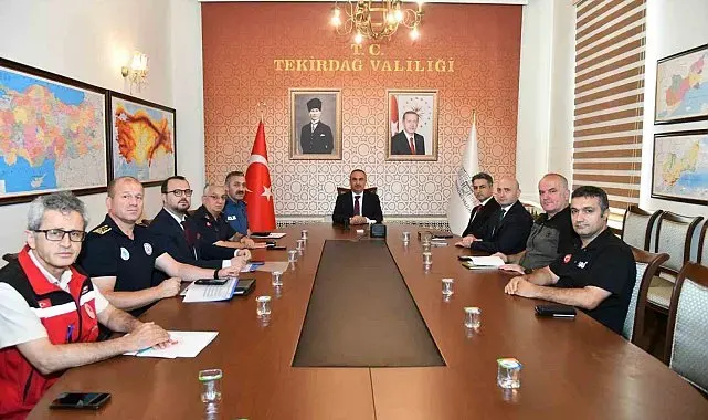 Orman yangınlarına karşı kritik toplantı: Tedbirler masaya yatırıldı