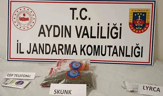Koçarlı'da 495 gram kubar esrar ele geçirildi