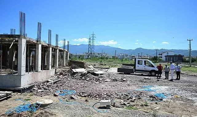 Kartepe'deki yeni Polis Merkezi Amirliği inşaatı yükseliyor