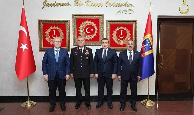 Bilecik heyeti Ankara'da güvenlik kurumlarında temaslarda bulundu