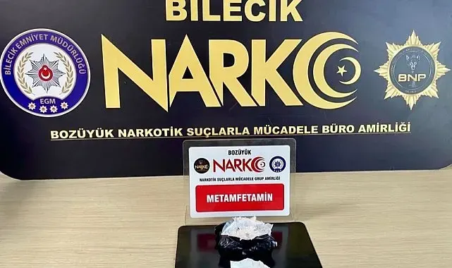 Bilecik'te uyuşturucu operasyonu: 1 gözaltı