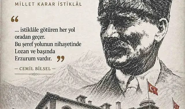 Gelişim Erzurum Dergisi'nden Erzurum Kongresi'nin 107. yılına özel anlamlı sayı