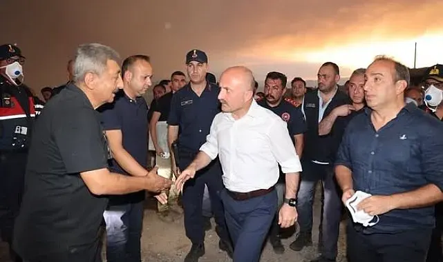 Aydın Valisi Varol yangın bölgesinde incelemelerde bulundu