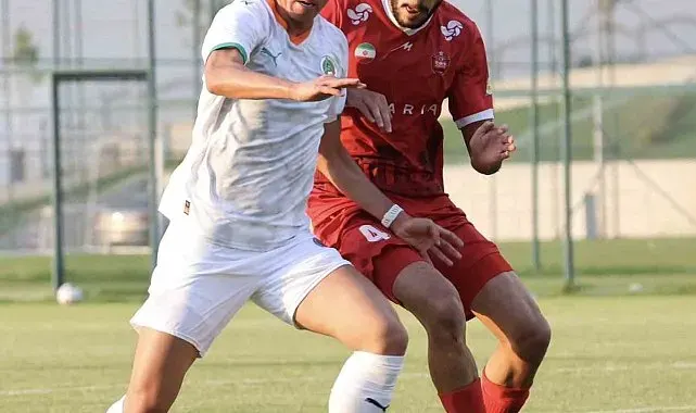 Hazırlık maçı: Alanyaspor: 0 - Perspolis: 1
