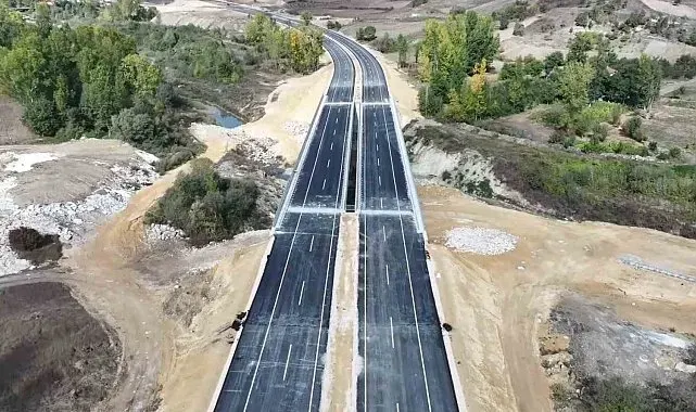 Yaklaşık 4 milyar TL proje bedelli yolda çalışmalar sürüyor