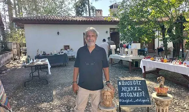 Köyceğiz'de heykel sergisi açıldı