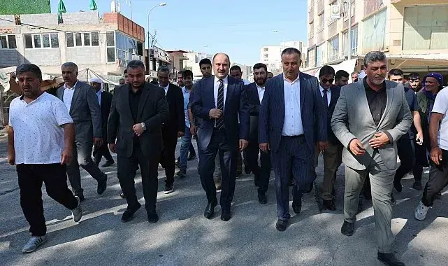 Gülpınar Hilvan'da temas ve incelemelerde bulundu