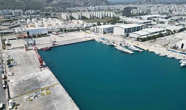 Antalya Serbest Bölge'nin haziran ayı sonu itibarıyla toplam ticaret hacmi 598 milyon 643 bin dolar oldu