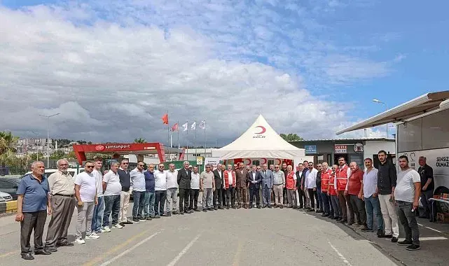 Samsun'da "Birbirimize Candan Bağlıyız" kan bağışı kampanyası
