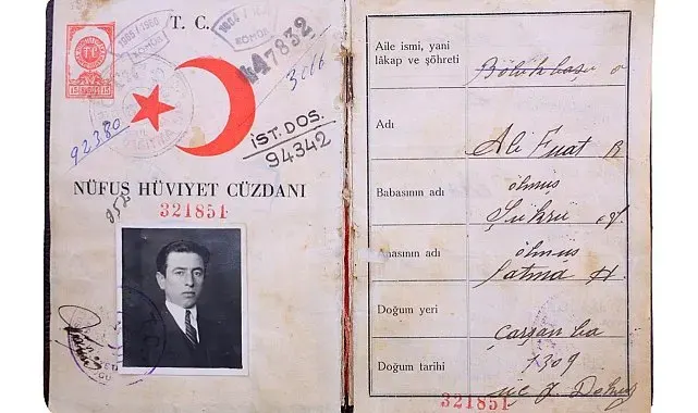 Ali Fuat Başgil'in kimliği Samsun Kent Müzesi'nde sergilenecek
