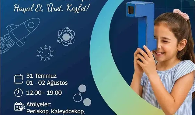 TÜBİTAK Bilim Her Yerde Çocuk Şenliği'nin yeni durağı Forum Erzurum