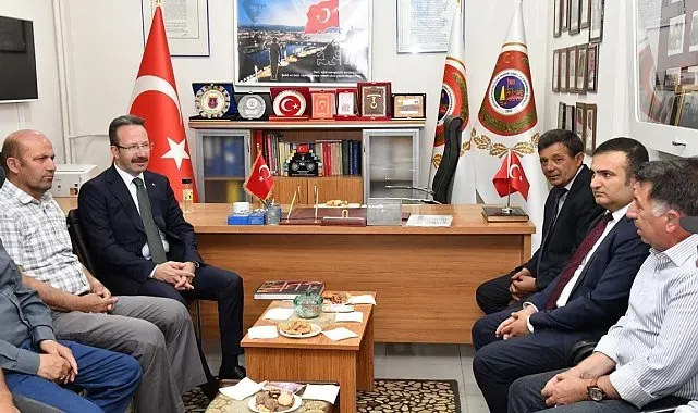 Vali Yamlı, şehit ve gazi aileleri derneğini ziyaret etti
