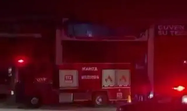 İş yeri yangını korkuttu