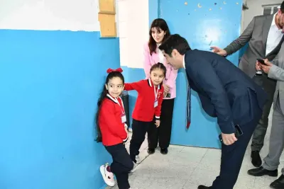 Sarıkamış Kaymakamı Aslantatar’dan Yeni Eğitim Öğretim Yılında Okul Ziyaretleri