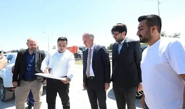 İnegöl Belediyesi asfaltlama çalışmasına devam ediyor