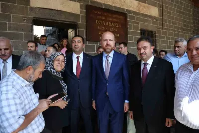 Bilal Erdoğan'dan Diyarbakır'da 'Terörsüz Türkiye' Vurgusu: Her Kesim Destek Vermeli