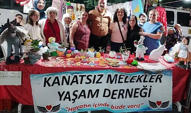 Kanatsız Melekler festivale renk kattı