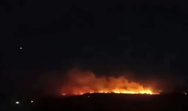 Gaziantep'te orman yangını