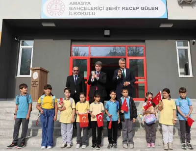 Amasya'da 2026-2027 Eğitim Öğretim Yılı Heyecanı: 51 Bin Öðrenci Ders Başı Yaptı