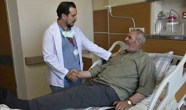 Bitlis'te bir ilk: Mekanik pıhtı temizleme yöntemiyle sağlığına kavuştu