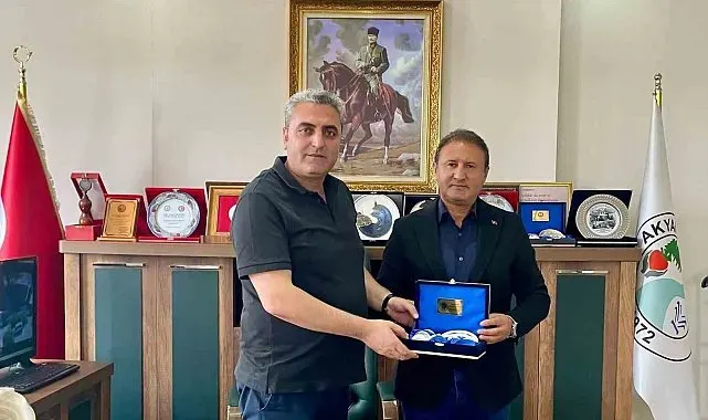 Bursa KAI Federasyonu Başkanı Durmuş Duman'dan Akyaka Belediyesi'ne ziyaret