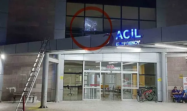 Hastaneye kurşun isabet etti: Silahla ateş eden şahıs yakalandı