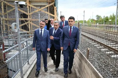 Bakan Yardımcısı Osman Boyraz Tarihi Derbent Tren Garı'ndaki Restorasyon Çalışmalarını İnceledi
