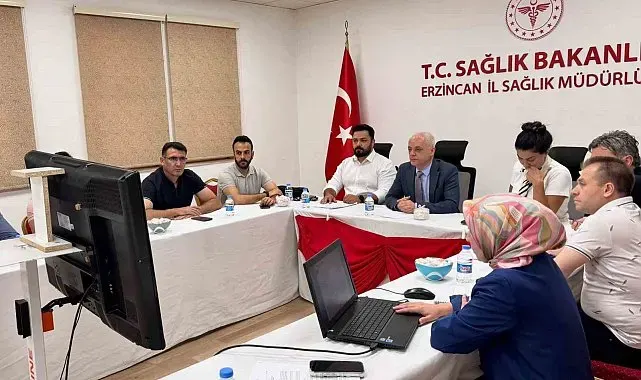 Erzincan'da evde sağlık hizmetlerinde koordinasyon ele alındı