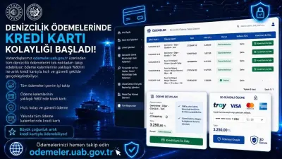 Bakan Uraloğlu Duyurdu: Denizcilik Ödemelerinde Dijital Dönem ve Çevrim İçi Kolaylık