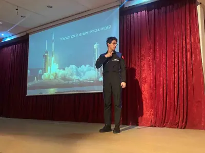 Türkiye'nin İkinci Astronotu Tuva Cihangir Atasever Ankara'da Öğrencilerle Buluştu