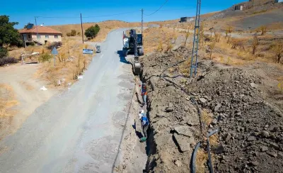 Hacıyusuflar Mahallesi'nde İçme Suyu Hattı Çalışmalarında Sona Yaklaşıldı
