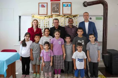 Efeler Belediye Başkanı Anıl Yetişkin’den Öğrencilere İlk Gün Sürprizi