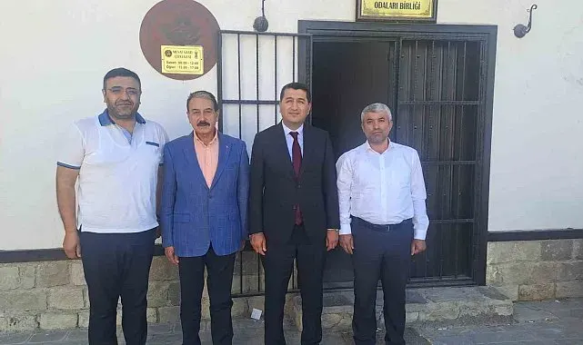 MTSO Başkan Adayı Boyraz'dan MESOB'a ziyaret