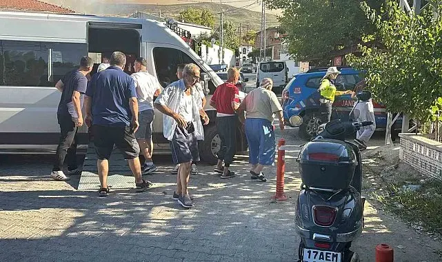 Çanakkale'deki orman yangınında yaşlı bakım merkezi tahliye edildi
