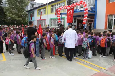 Samsun Çarşamba'da Yeni Eğitim-Öğretim Yılı Coşkuyla Başladı