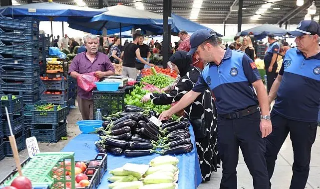 Pazarlarda tartı ve tezgahlar mercek altında