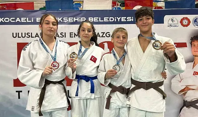 Manisalı judoculardan uluslararası arenada 9 madalya
