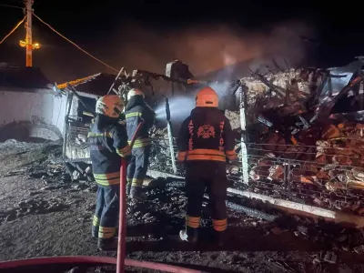 Konya'nın Kulu İlçesinde Müstakil Evde Çıkan Yangın Korkuttu