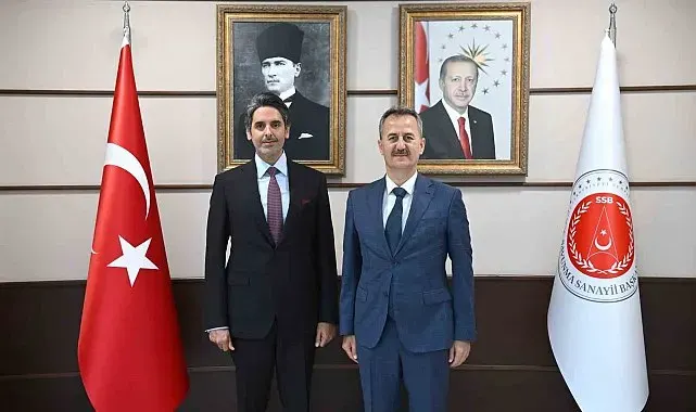 Savunma Sanayii Başkanı Görgün, Katar'ın Ankara Büyükelçisi Al-Henzab ile bir araya geldi