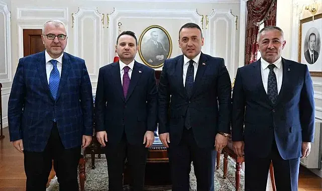 Bilecik heyeti Adalet Bakanı Gürlek ile kentteki çalışmaları ve projeleri değerlendirdi