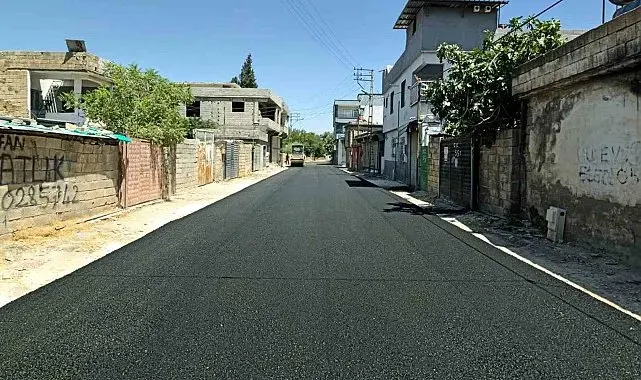 Araban'da 3 mahallede yol yenileme çalışmaları tamamladı