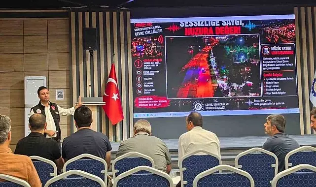 Tatvan'da işletmelere müzik yayın izni ve gürültü denetimleri toplantısı düzenlendi