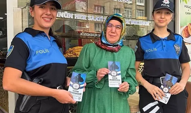 Çankırı'da vatandaşlar dolandırıcılığa karşı uyarıldı