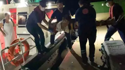 Muğla Açıklarında Sahil Güvenlik'ten Kritik Tıbbi Tahliye Operasyonu