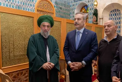 Dışişleri Bakanı Hakan Fidan Suriye'de: Tarihi ve Manevi Mekanları Ziyaret Etti