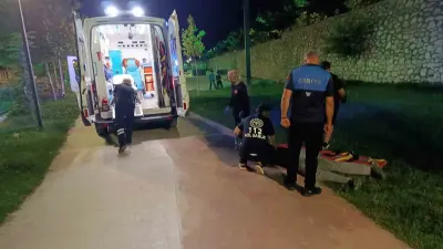 Malatya Battalgazi'de Scooter Kazası: Yaralı Vatandaşa Hızlı Müdahale