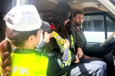 Erzurum'da Okul Servislerine Yönelik Sıkı Trafik Denetimleri Devam Ediyor