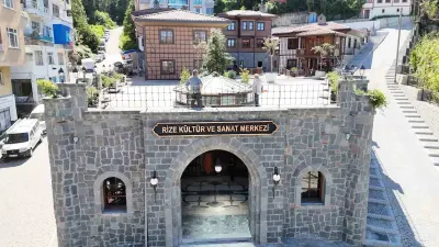 Rize Kültür ve Sanat Merkezi Açıldı: Geleneksel Zanaatlar Tek Çatıda