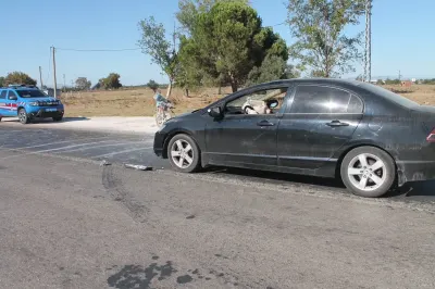 Manyas'ta Otomobilin Motosiklete Çarptığı Kazada 65 Yaşındaki Sürücü Hayatını Kaybetti